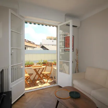 아파트 Nice Booking - 2 Pieces Avec Terrasse Sud Joffre